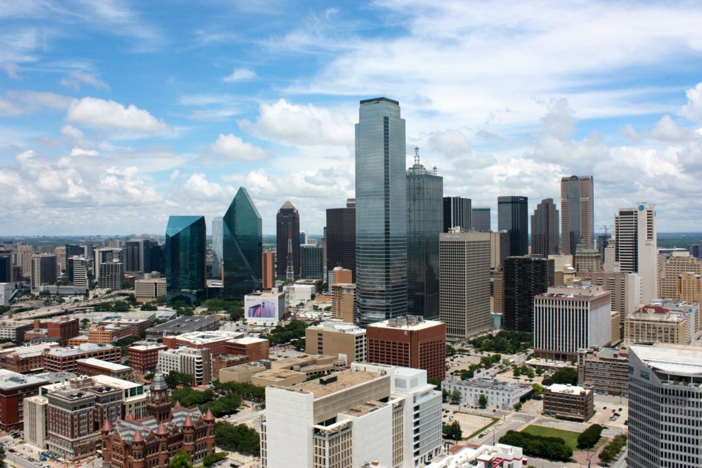 Dallas Texas Downtown Skyline